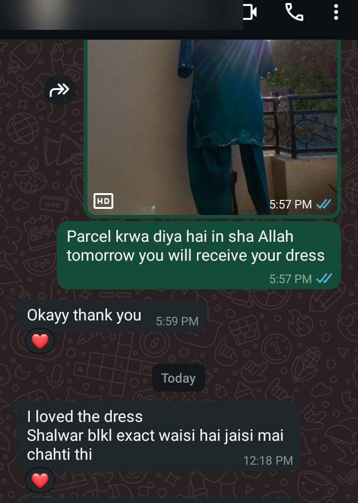 Client review chat