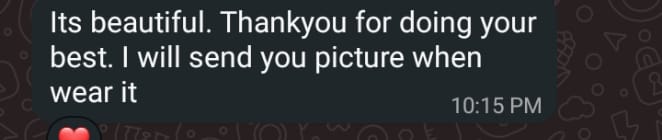 Client review chat