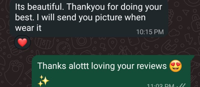 Client review chat